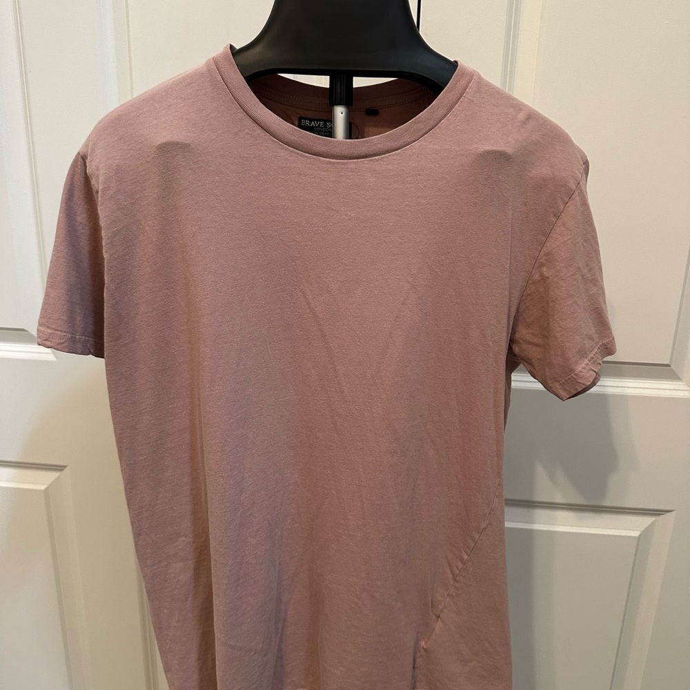 Brave Soul Pink Short Sleeve Tee